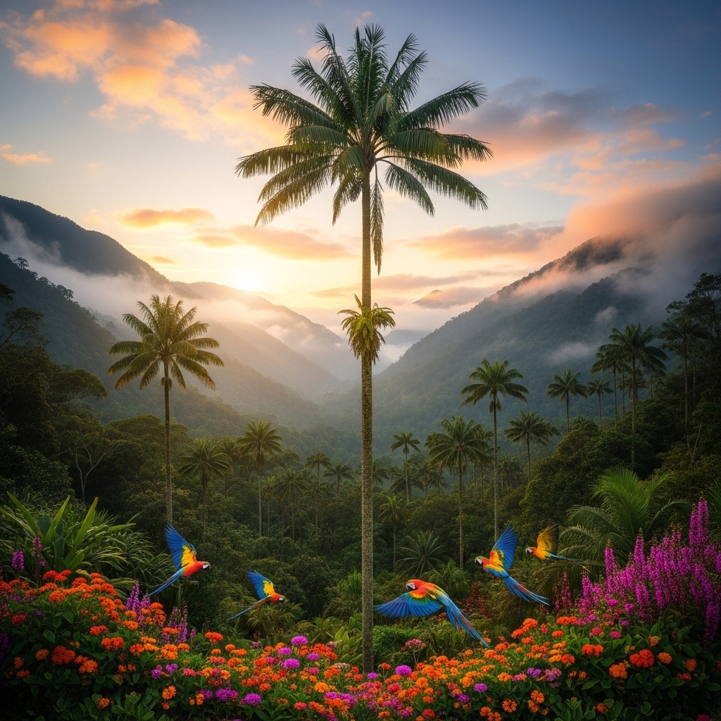 3. The Quindio Wax Palm Is the Tallest