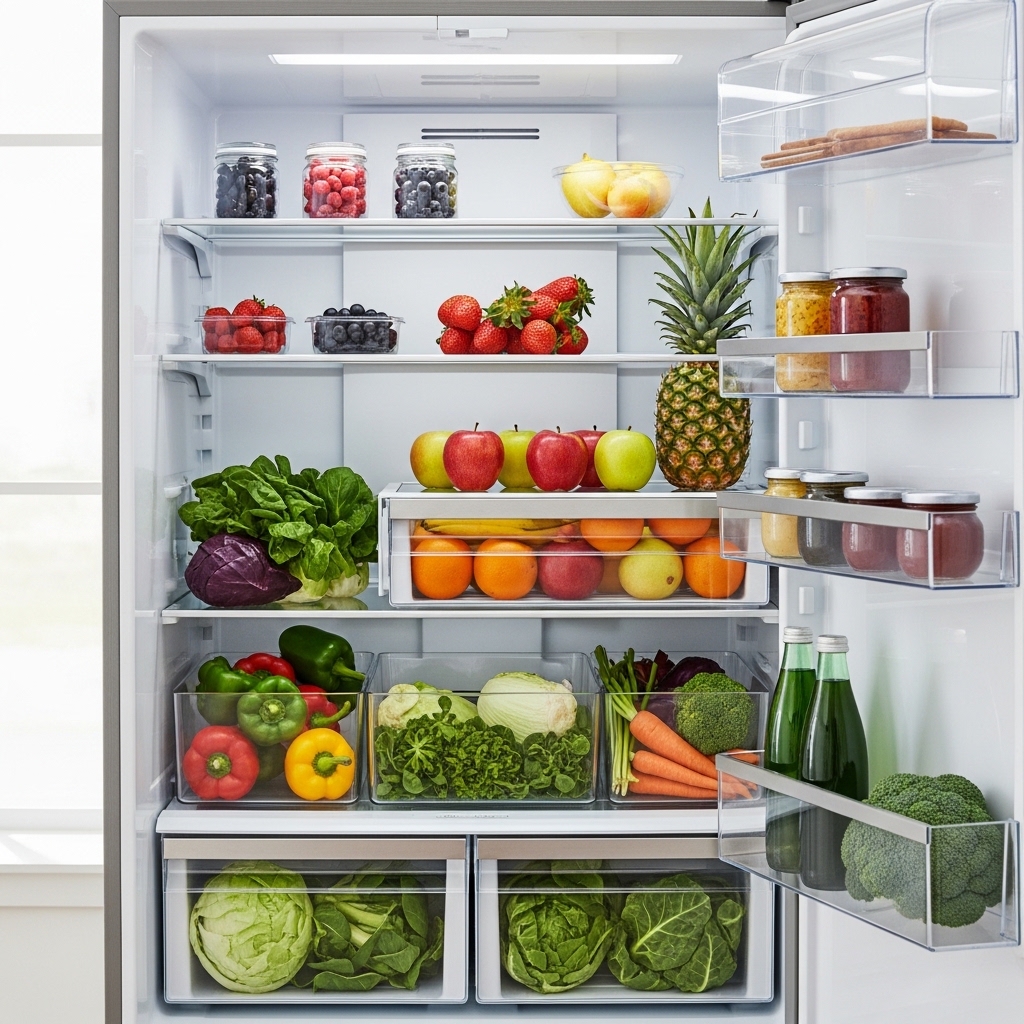 8. Store Fruits and Veggies Separately