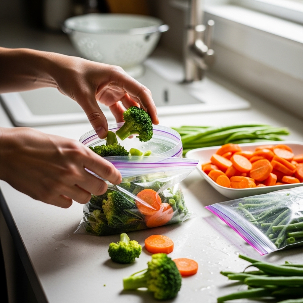 5. Blanching Before Freezing