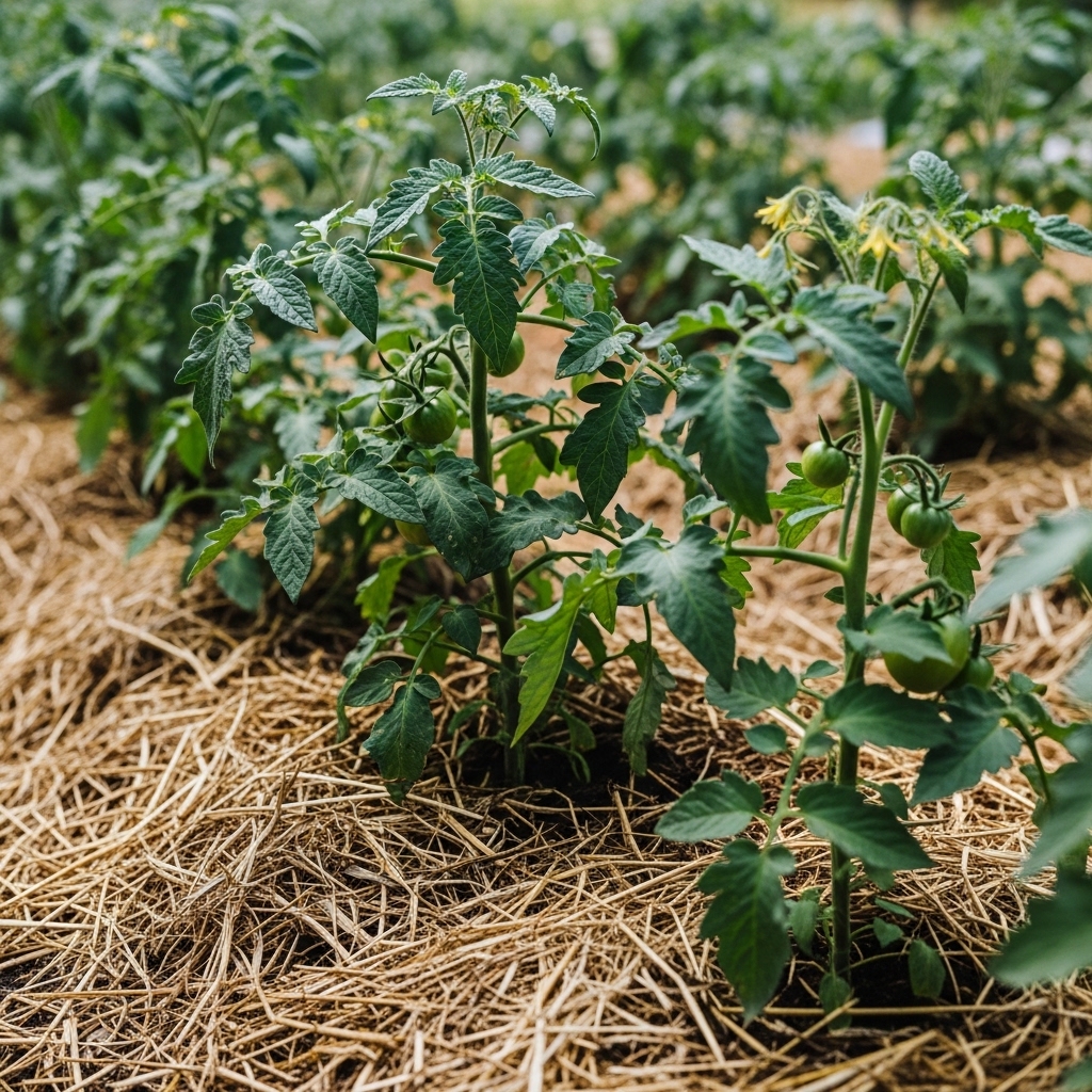 8. Use Mulch to Retain Moisture