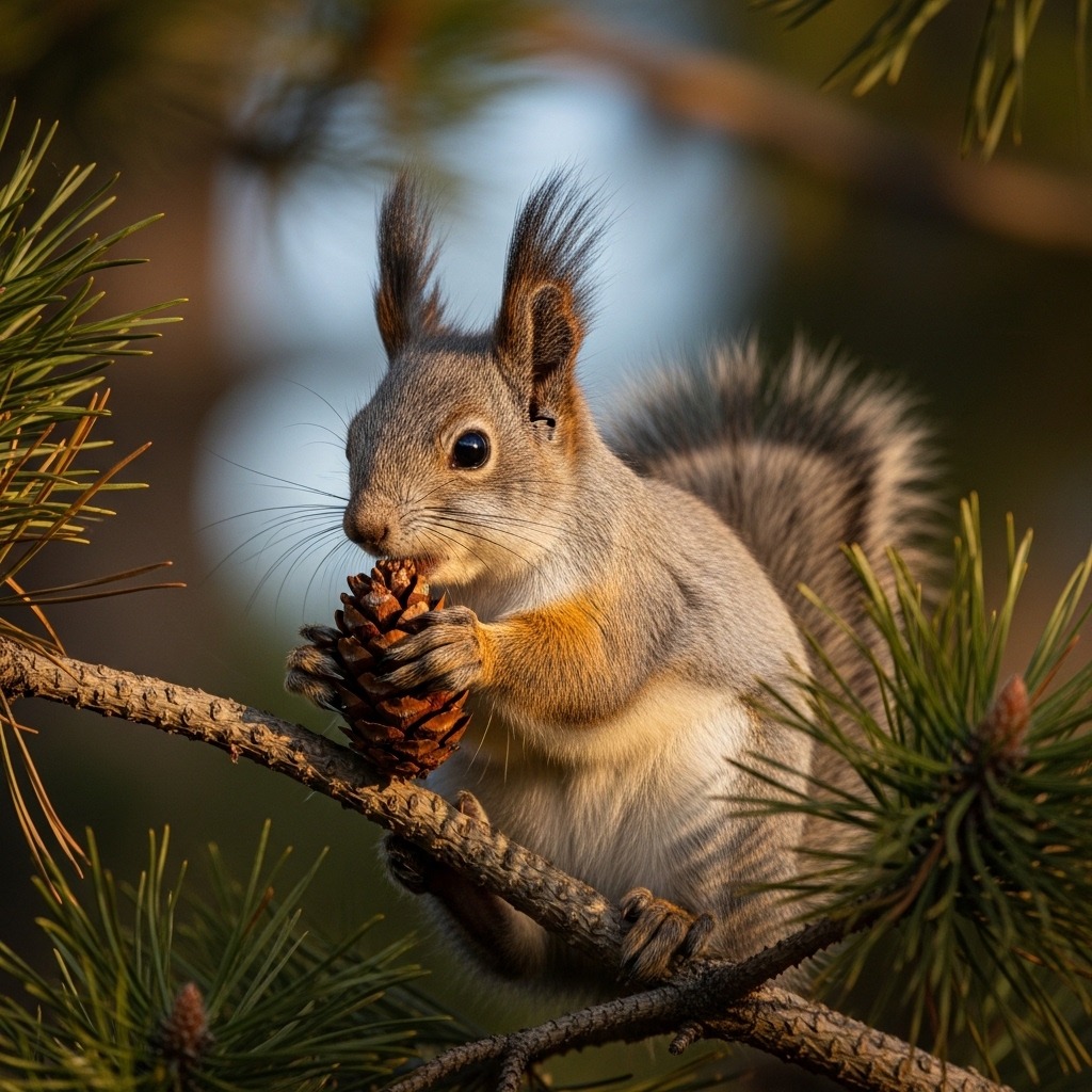 Abert's Squirrel: Agile Tree Dweller with Unique Mating Habits