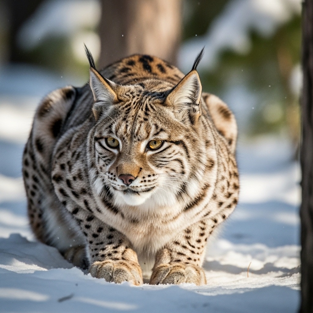 Eurasian Lynx: Solitary Predator with Unique Hunting Skills
