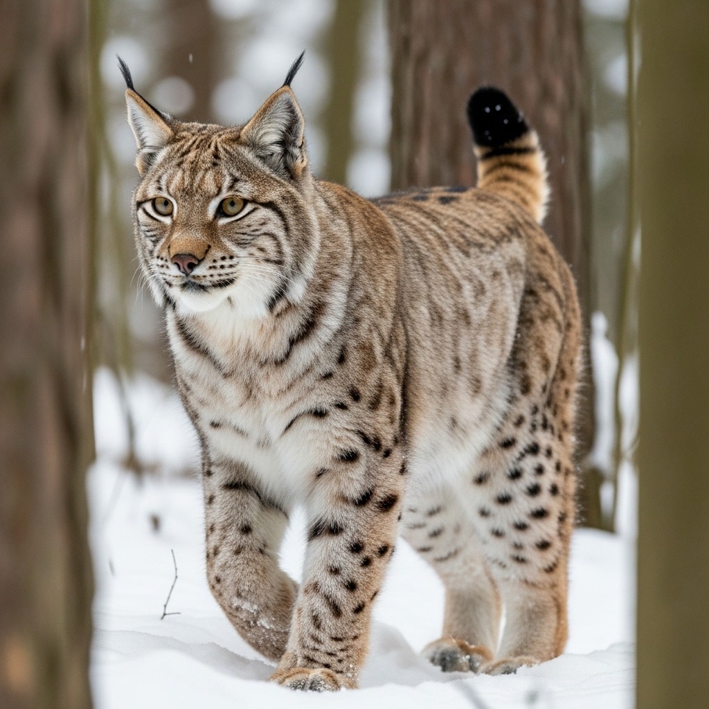 Eurasian Lynx: Solitary Predator with Unique Hunting Skills
