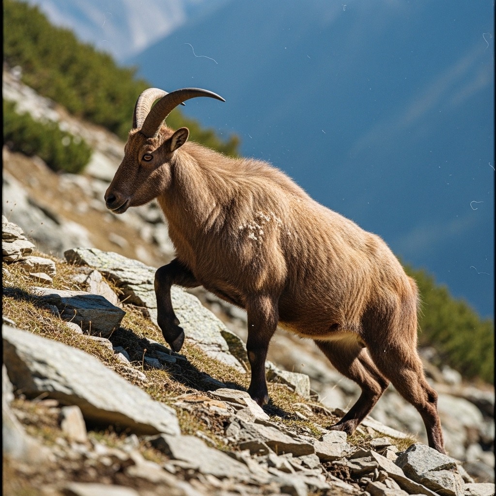 Himalayan Tahr: Mountain Goat with Unique Behaviors
