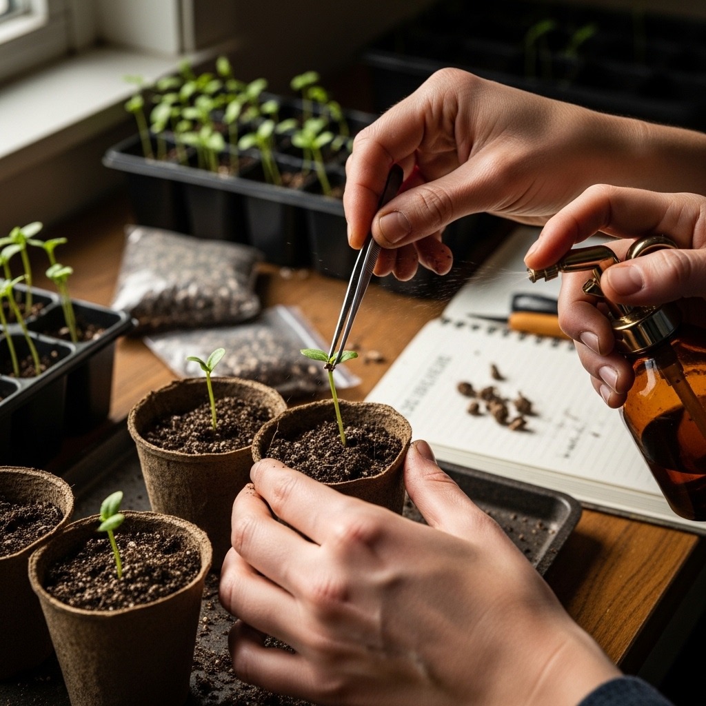 How to Cold Stratify and Grow Milkweed Seeds