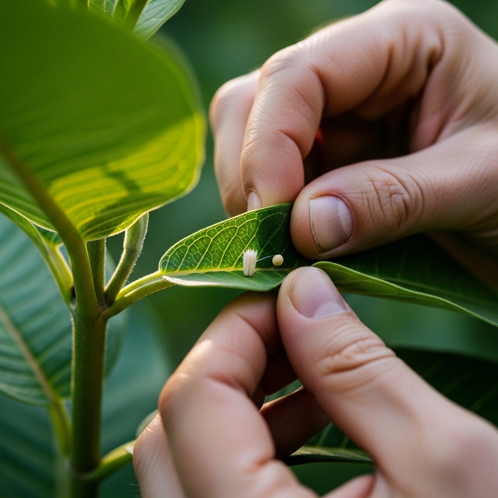 How to Find Monarch Eggs and Caterpillars