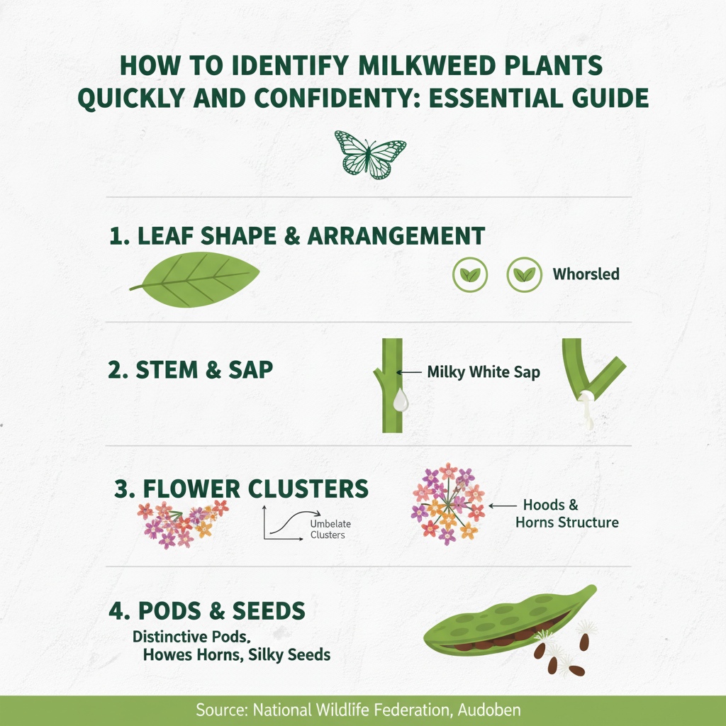 How to Identify Milkweed Plants Quickly and Confidently