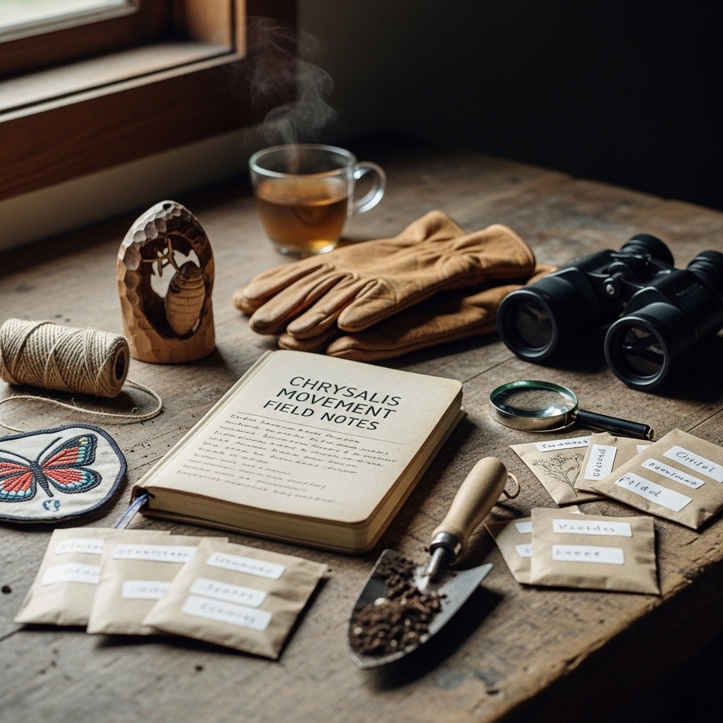 How to Move a Monarch Chrysalis