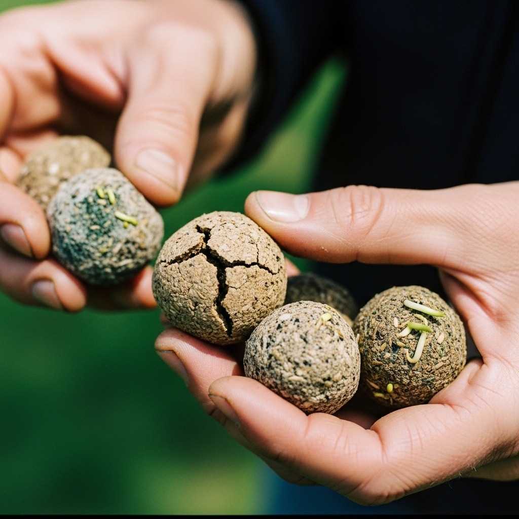 Milkweed Seed Balls