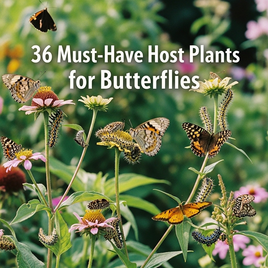 Must-Have Host Plants for Your Butterfly Garden