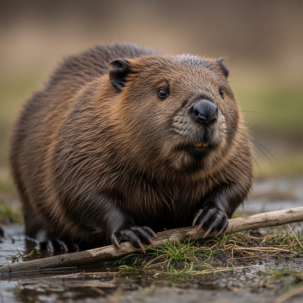North American Beaver - Coniferous Forest
