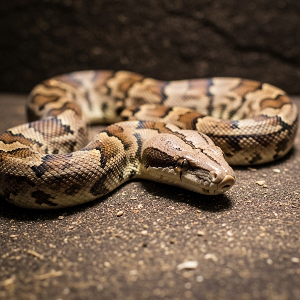 Rubber Boa: Docile Snake with Secretive Behavior
