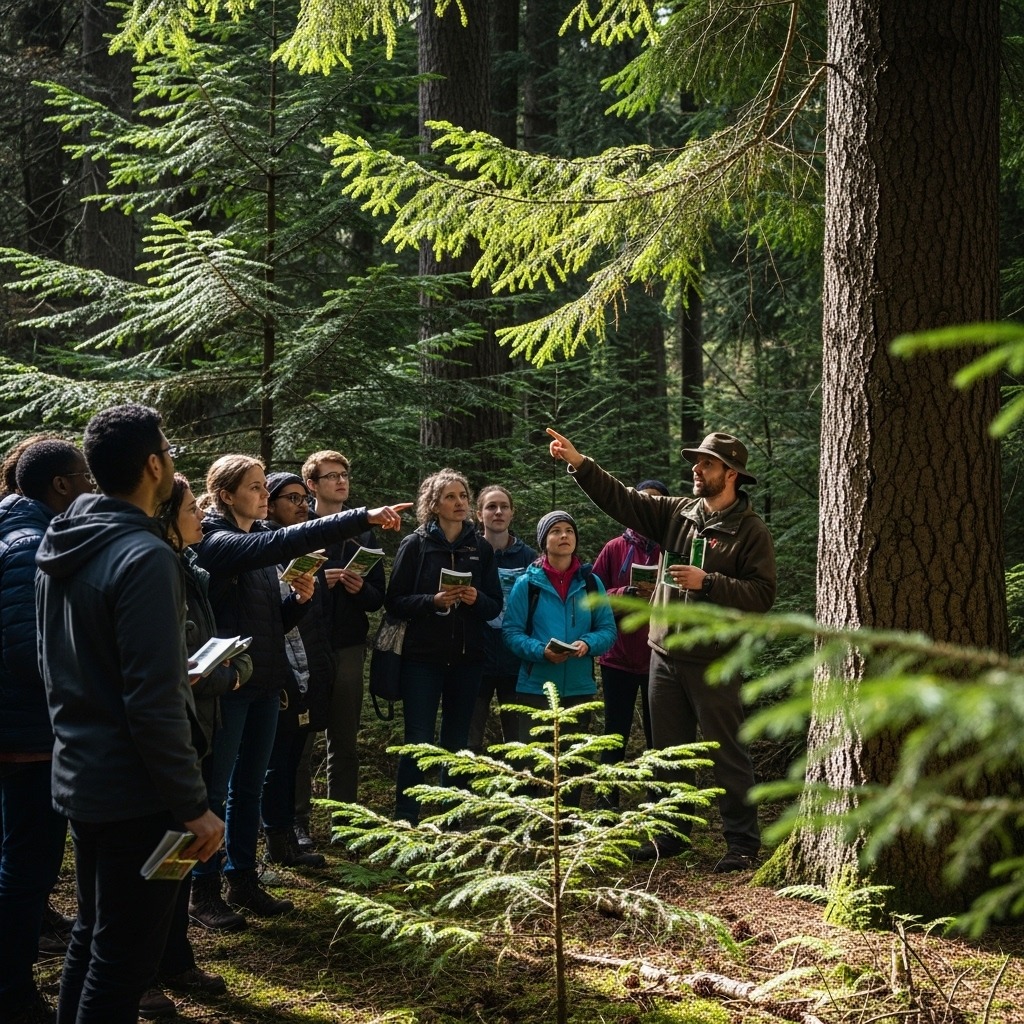 Types of Majestic Evergreen Forest Trees