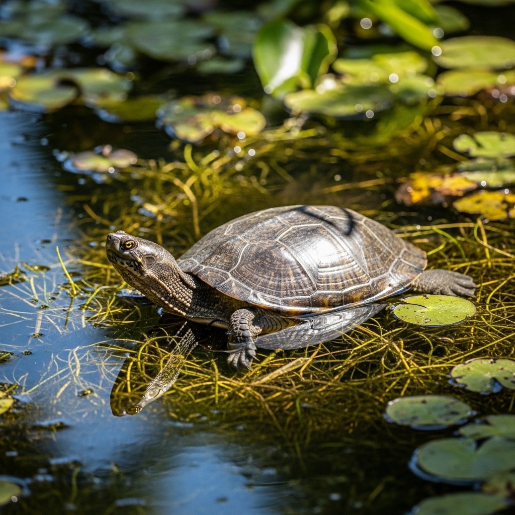 Western Pond Turtle: Endangered Unique Freshwater Species