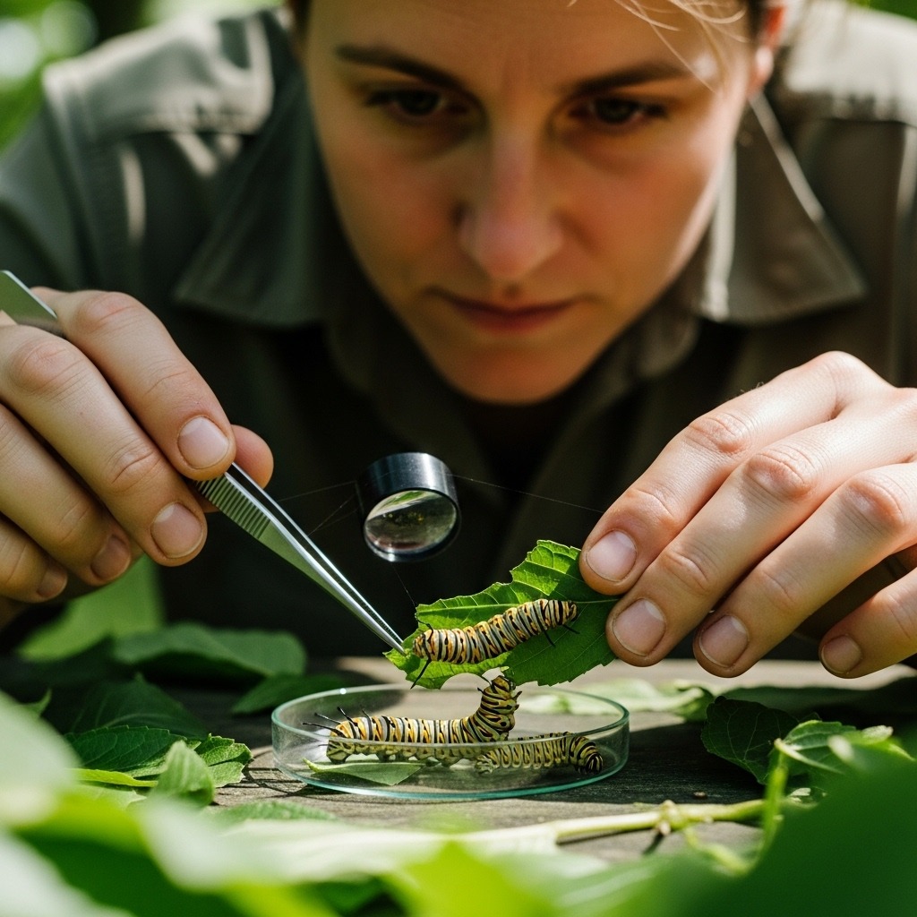 What To Do If your Monarch Caterpillar Is Infected