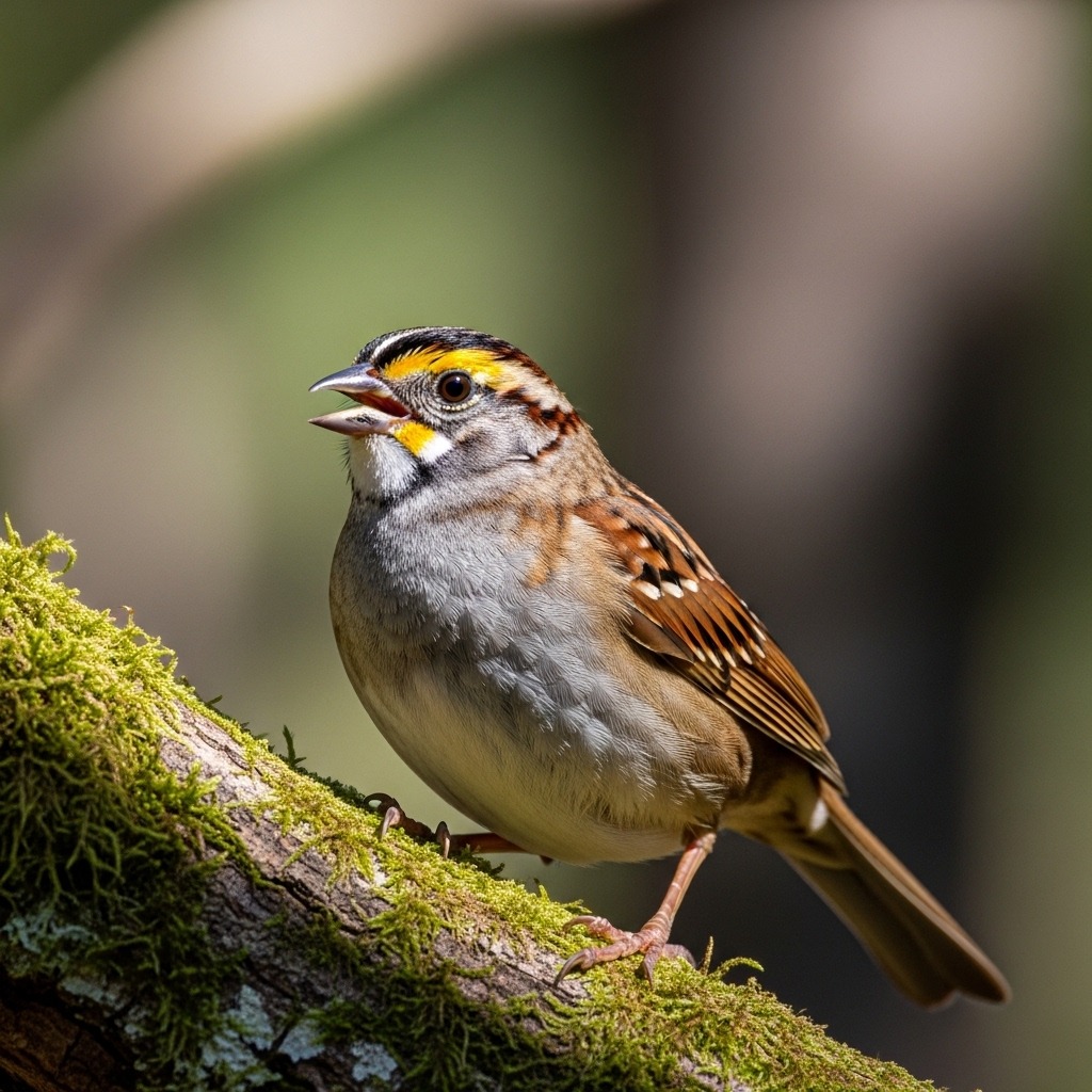 White-Throated Sparrow: Colorful Migratory Bird with Unique