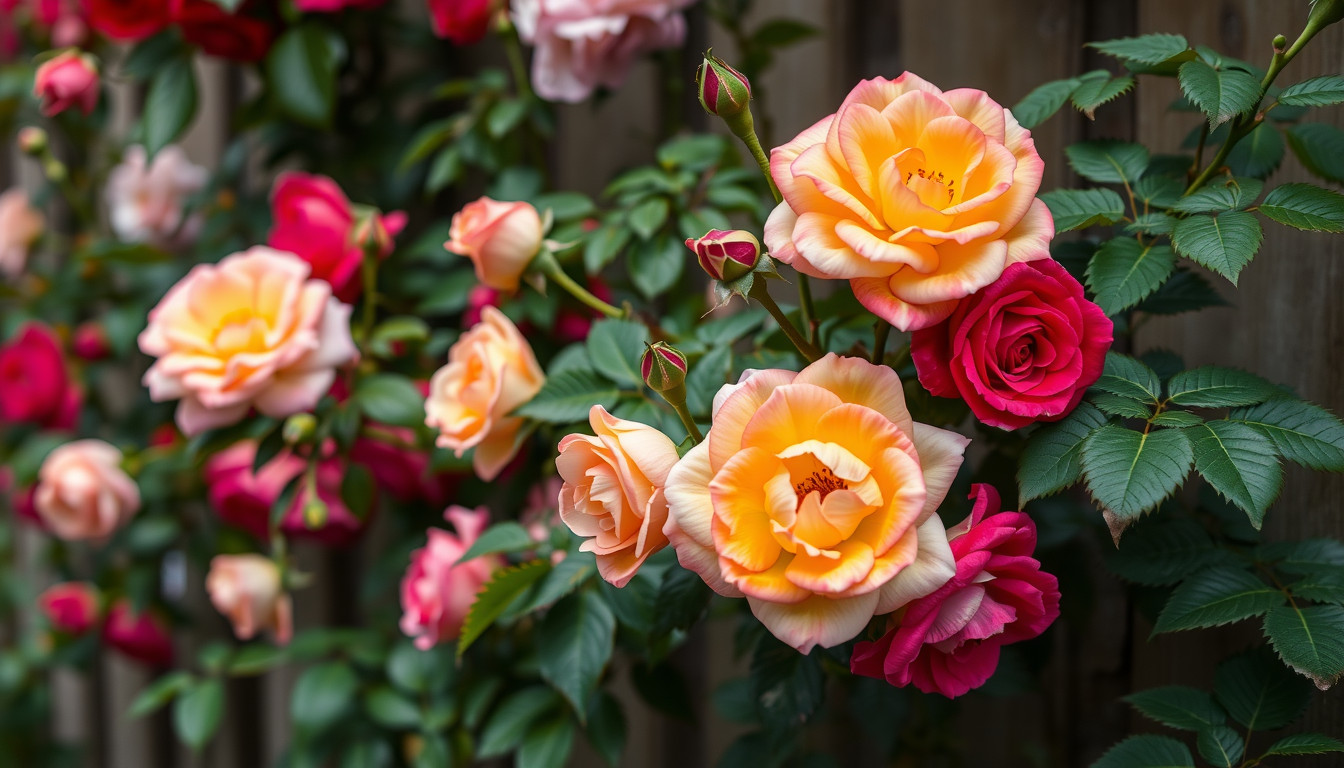 Climbing rose varieties
