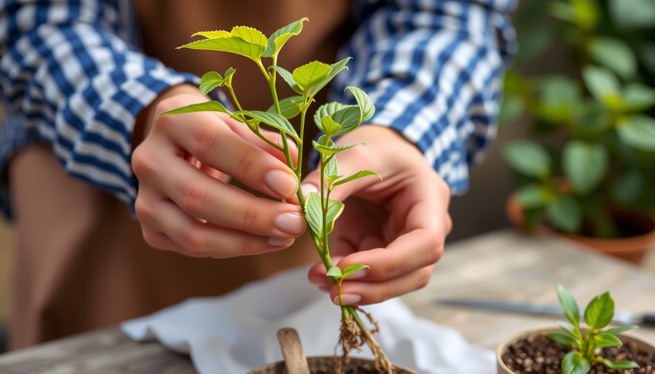 how to prepare Vitex cuttings