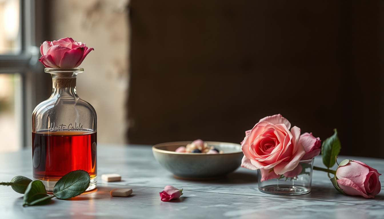 rose burnt