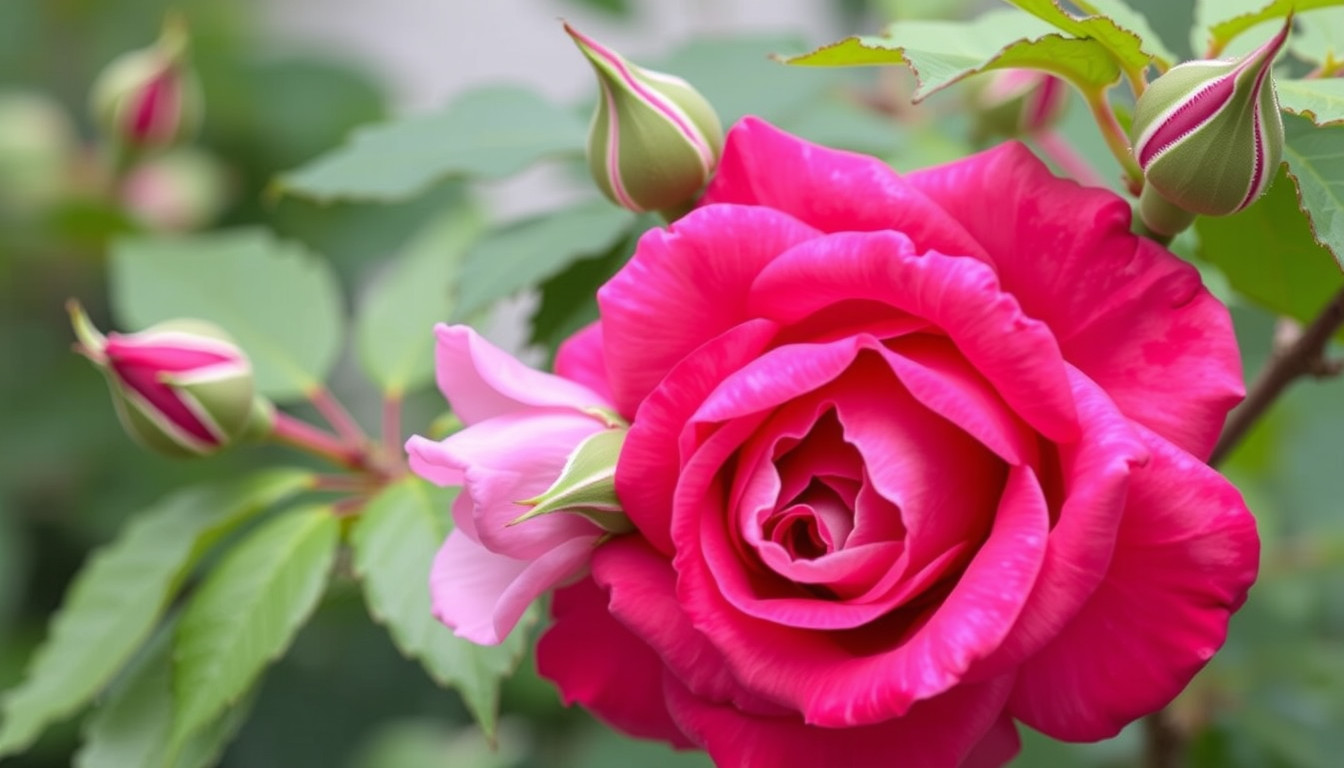rose bush suckers