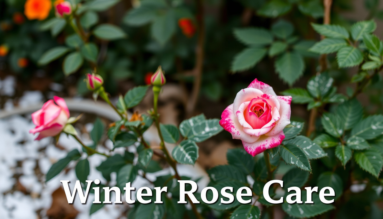 winter rose care timing