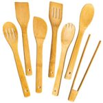 Eisinly 7-Piece Wooden Cooking Spoons