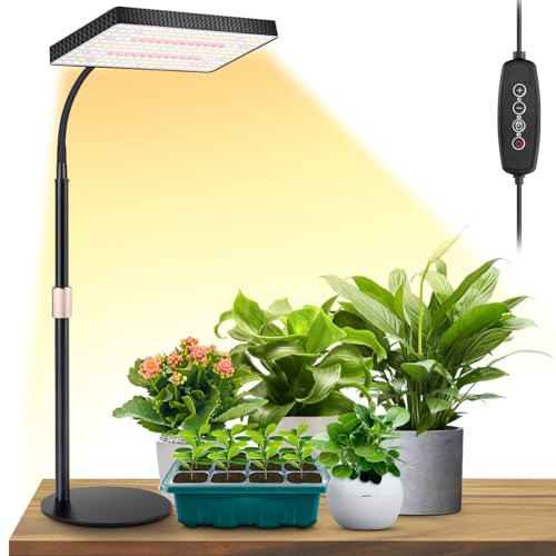 LBW Desk Grow Light, 214 LEDs Full Spectrum Plant Light for Indoor Plants
