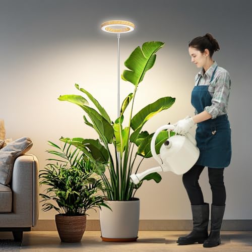 Kullsinss 6.3in Grow Lights for Indoor Plants, Full Spectrum Plant Light