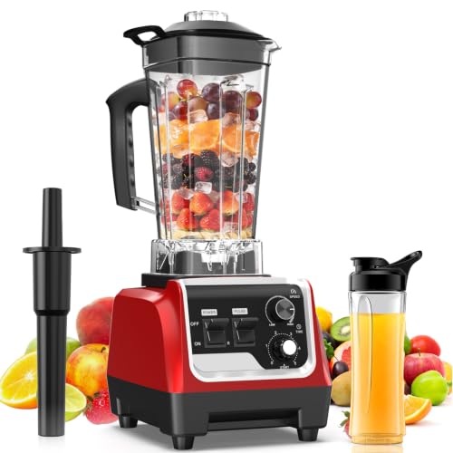 1800W Blender for Smoothies, Countertop Blenders for Kitchen with 70 Oz BPA-Free Pitcher and 20 oz To-Go Cup, 28000 RPM High-Speed Motor Blender for Ice Crushing,Milkshakes