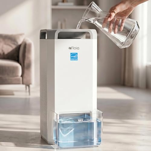 Afloia 1000ml/h Mist Free Humidifier and Air Purifier in One for Bedroom
