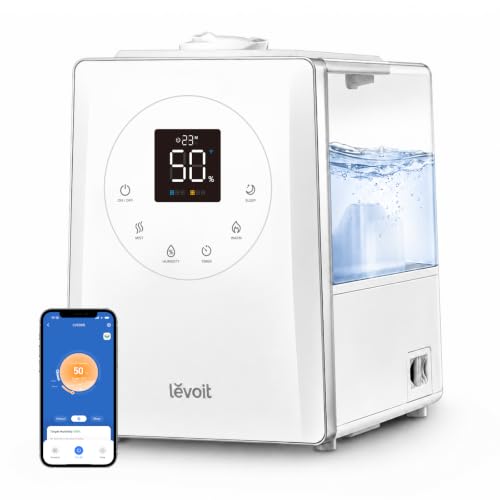 Levoit LV600S Smart Warm&Cool Mist Humidifiers for Home Bedroom Large Room
