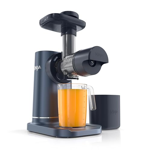 Ninja NeverClog Cold Press Juicer, 24oz Jug, 36oz Pulp, Navy, JC151NV