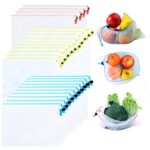 Mipruct 24 Pack Reusable Produce Bags for Grocery