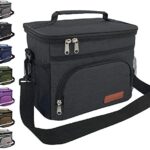 ExtraCharm Insulated Lunch Bag for Women/Men - Reusable Lunch