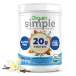 Orgain Organic Simple 20g Vegan Protein Powder