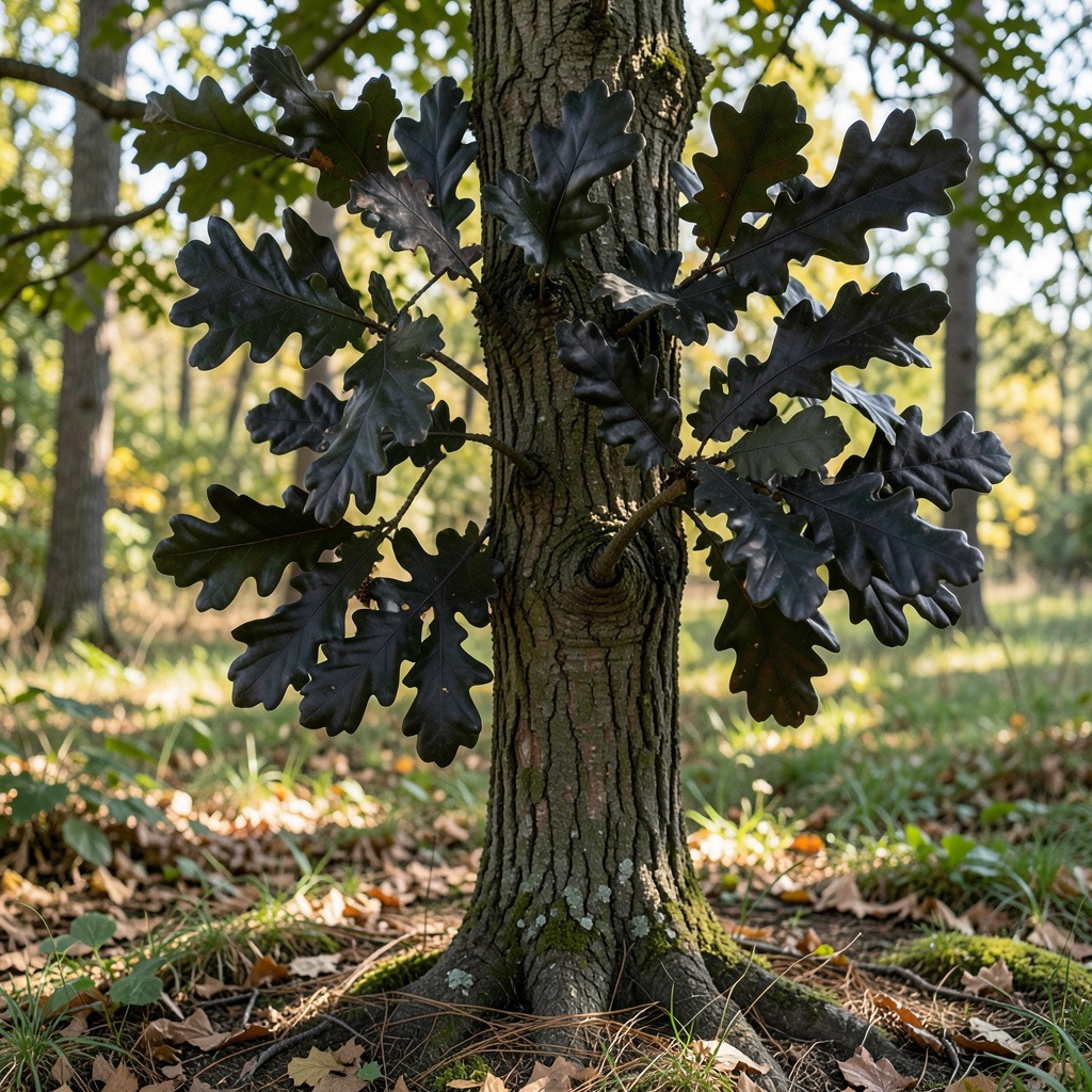 black oak size