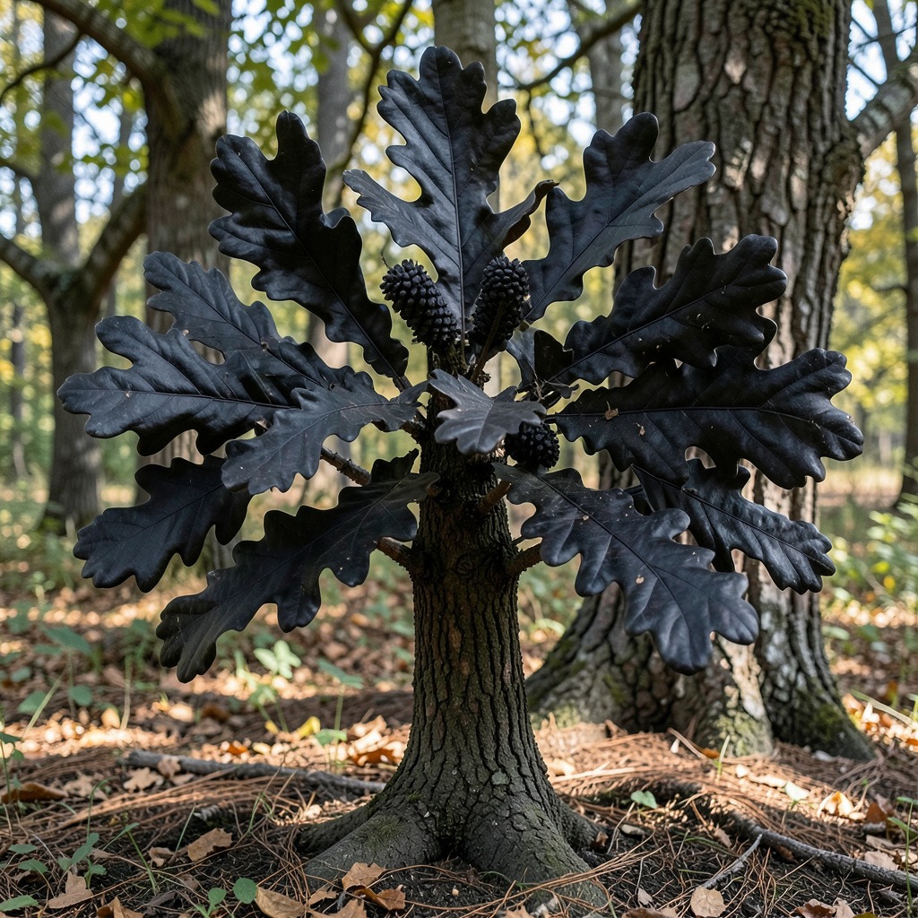 black oak size