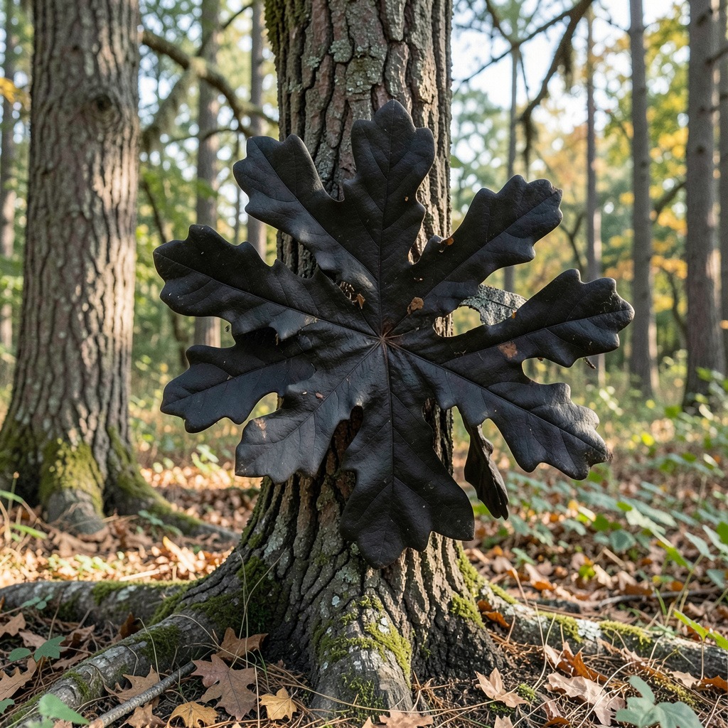 black oak size