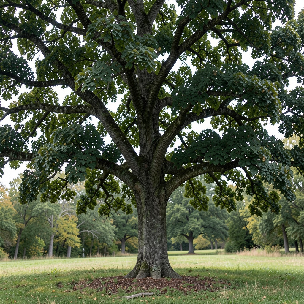 black oak tree