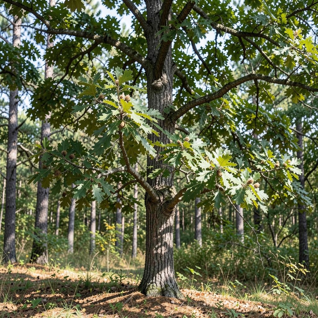 bur oak growth rate