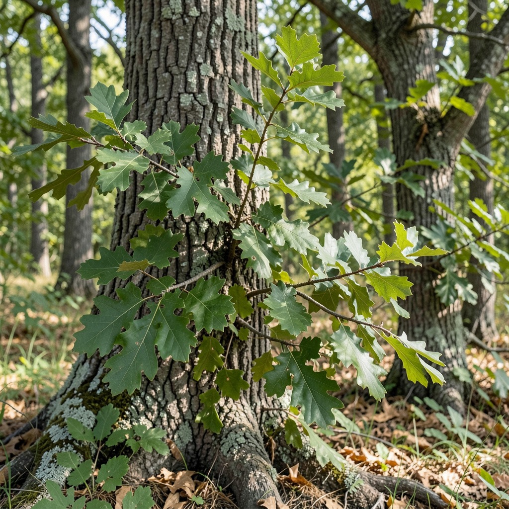 bur oak growth rate