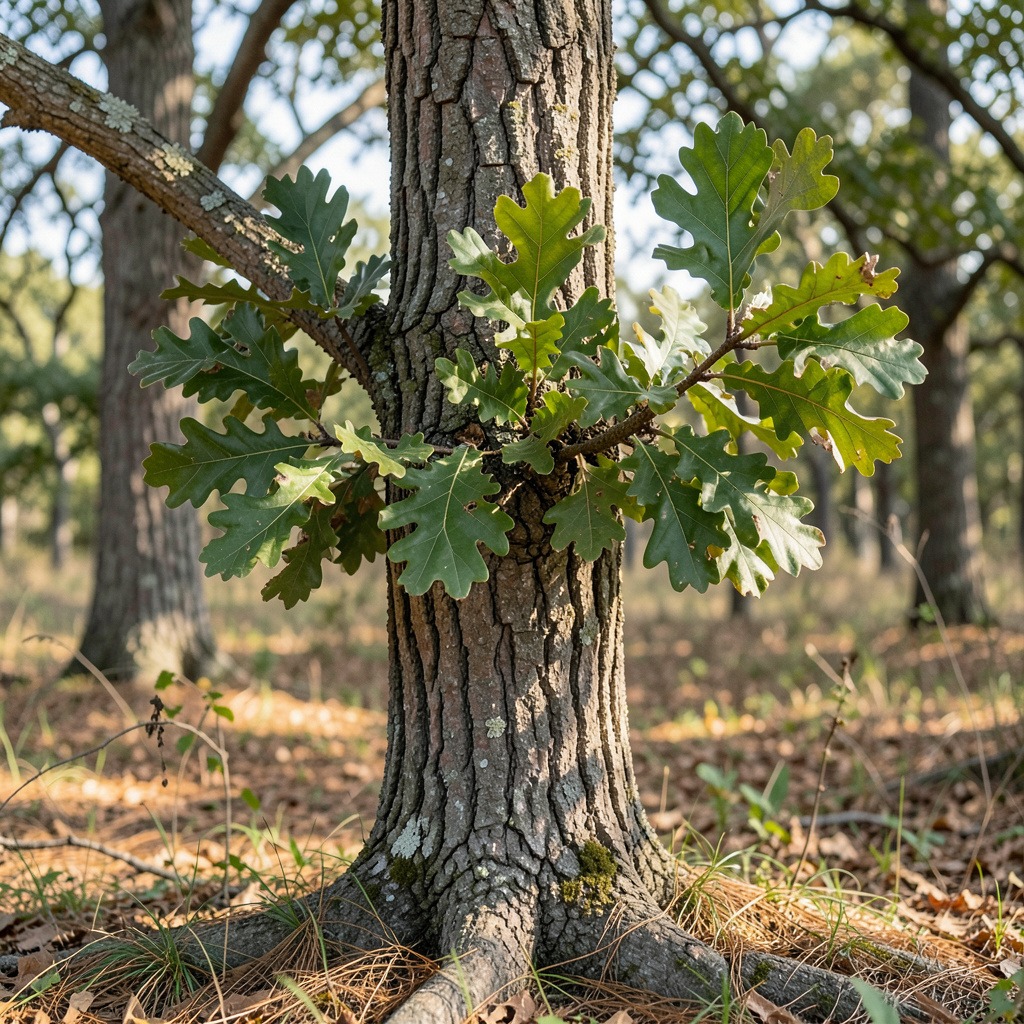 bur oak growth rate