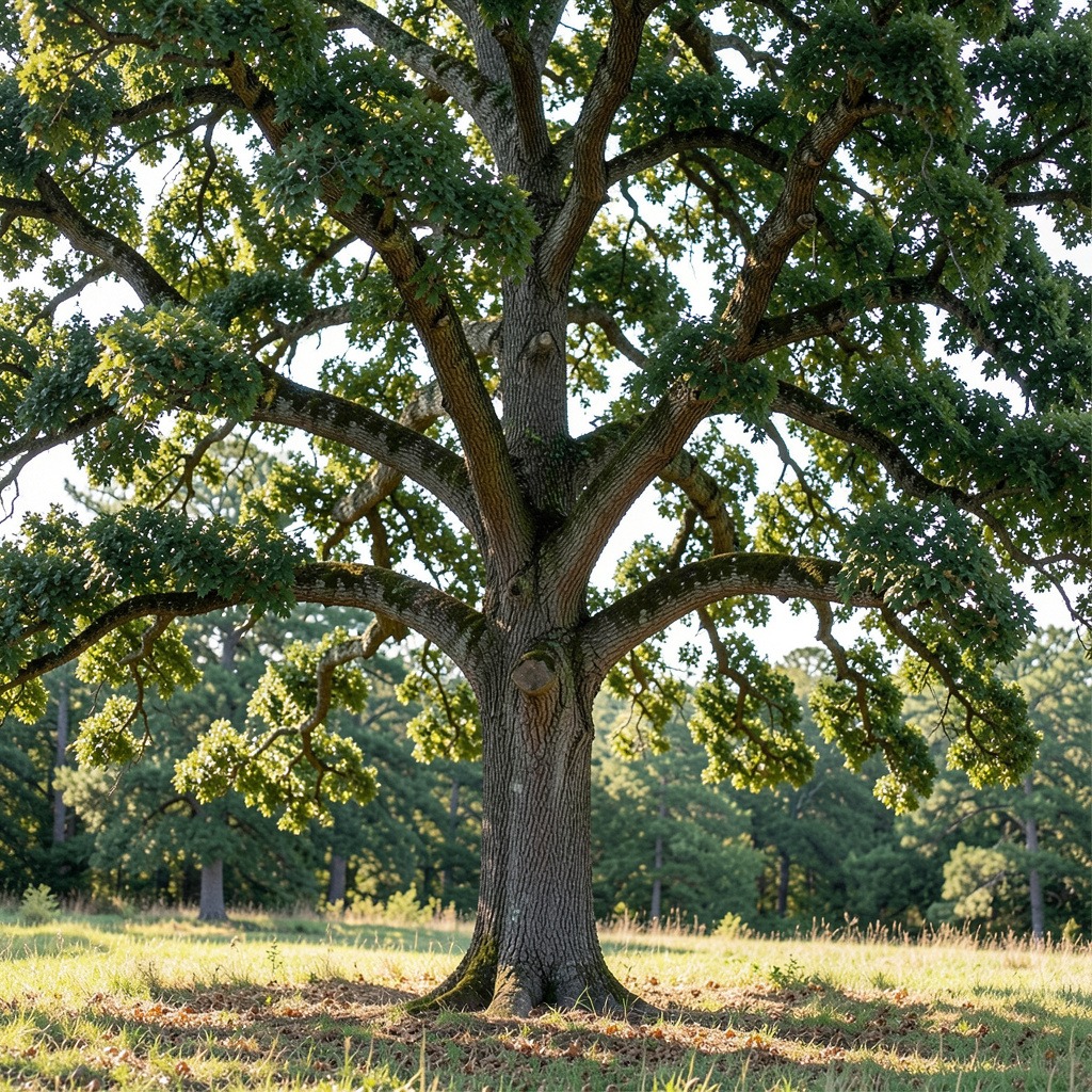 bur oak tree