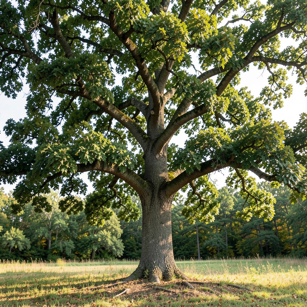 bur oak tree
