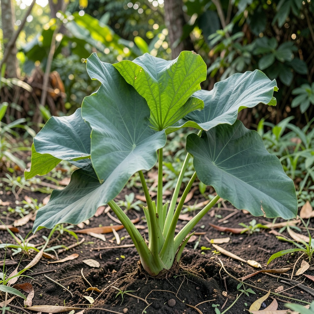 elephant ear plant edible