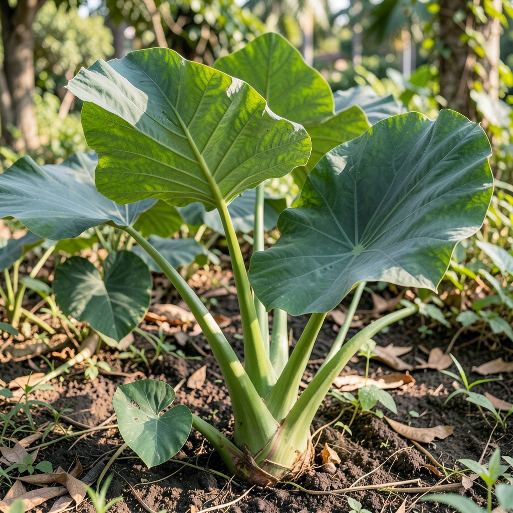 elephant ear plant edible
