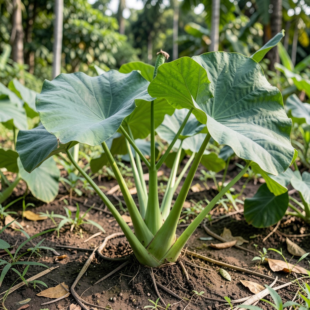 elephant ear plant edible