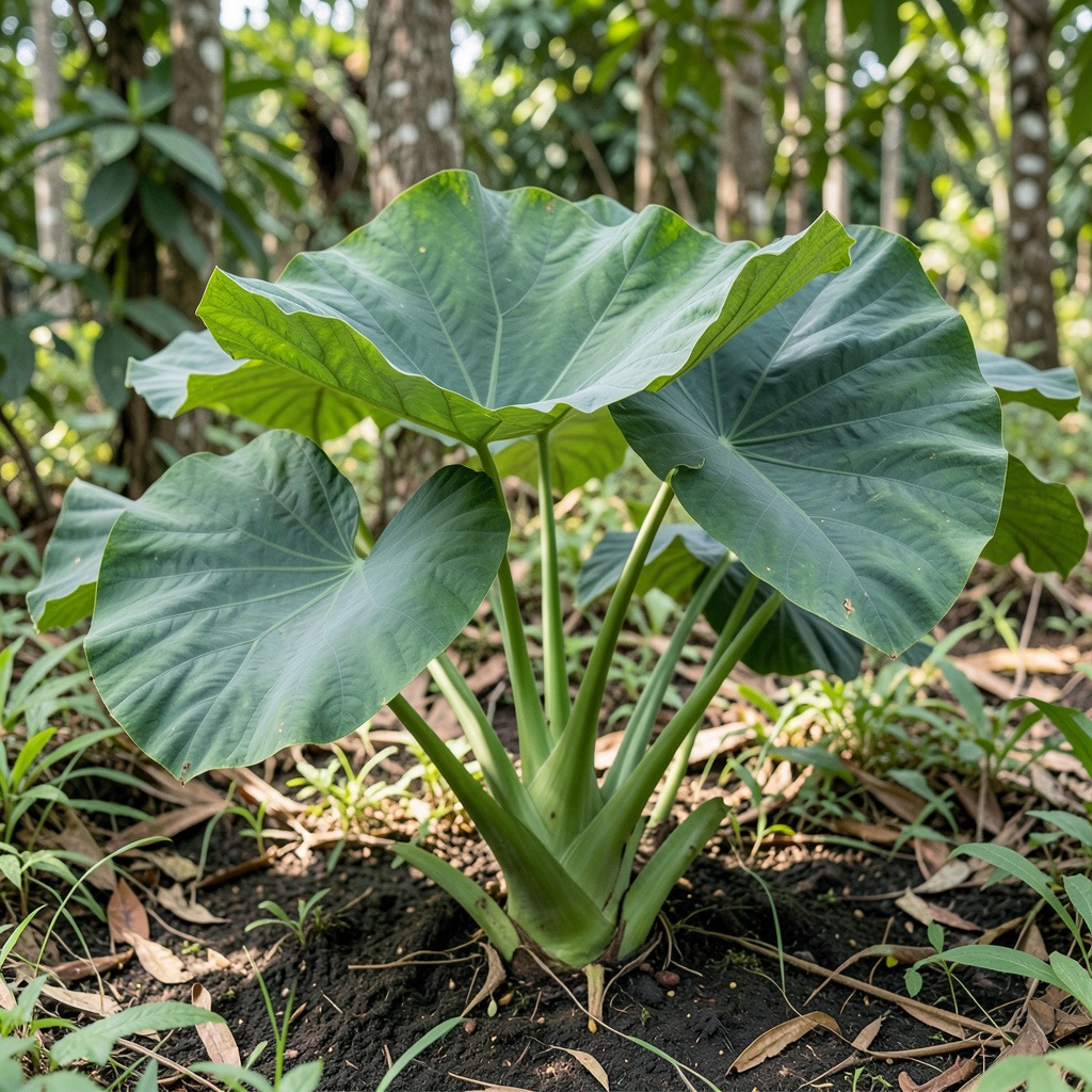 elephant ear plant edible