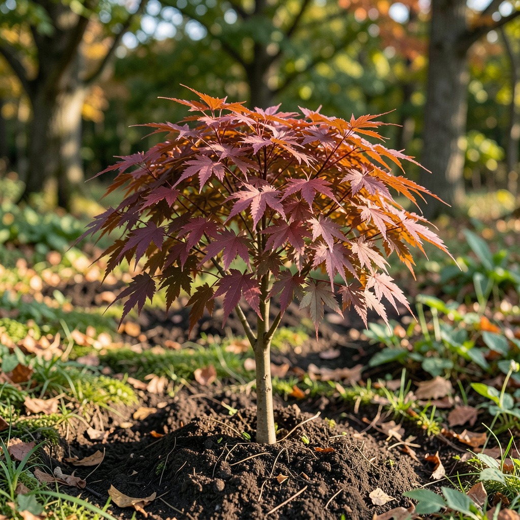 japanese maple planting