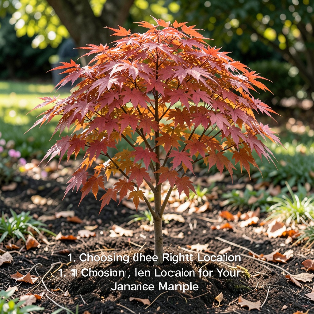 japanese maple planting